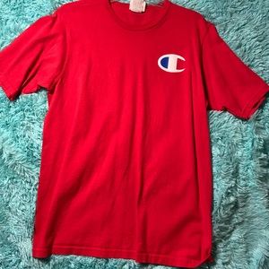Champion red shirt